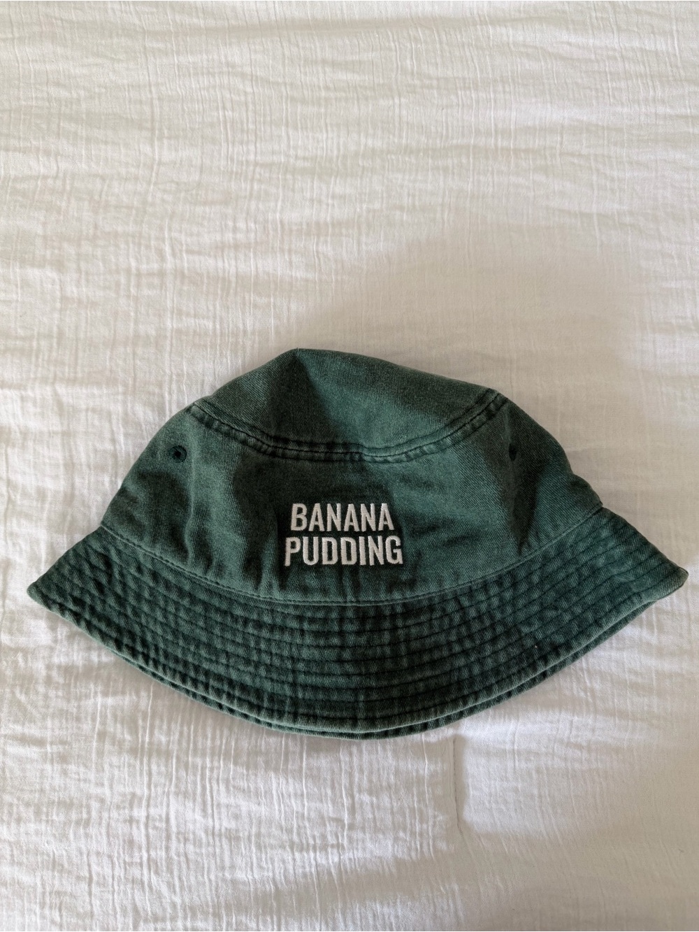 Banana Pudding Green Bucket Hat